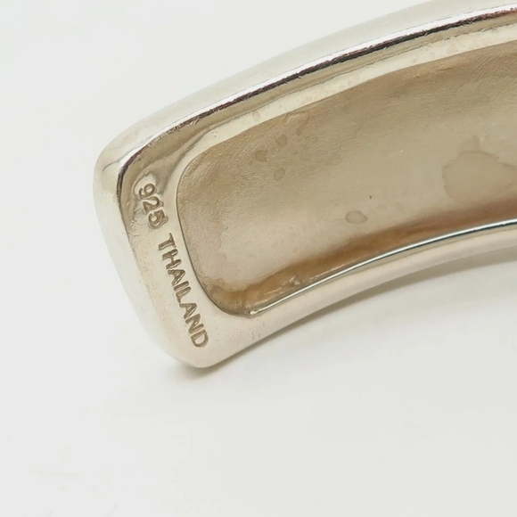 Michael Dawkins 925 Sterling Silver Starry Night Open Cuff Bracelet 51.6… - Picture 10 of 10